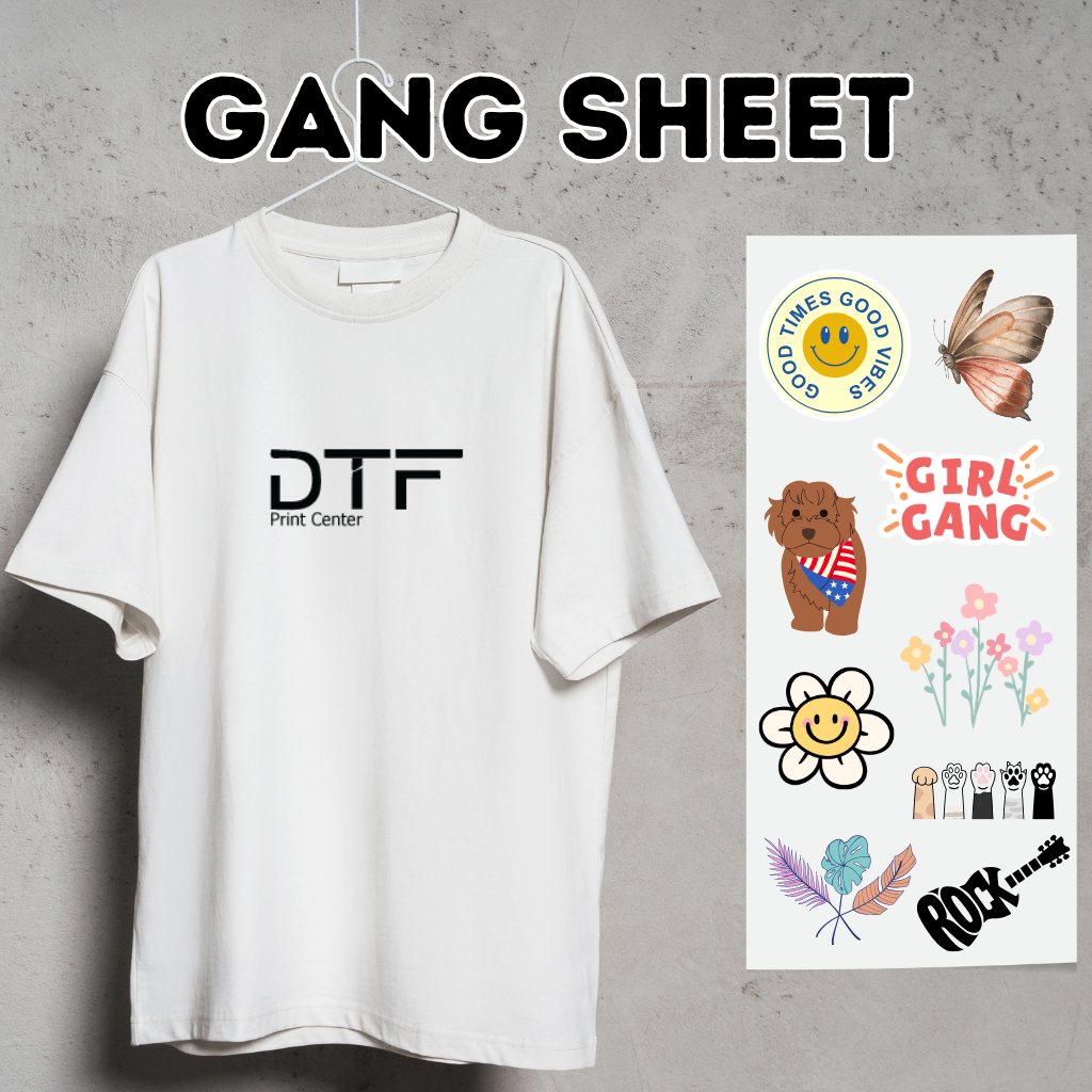 Upload DTF Gang Sheets