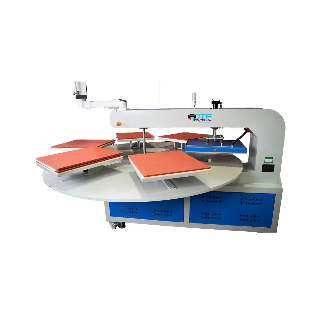 Fully Automatic Turntable 6-Station Heat Press Machine