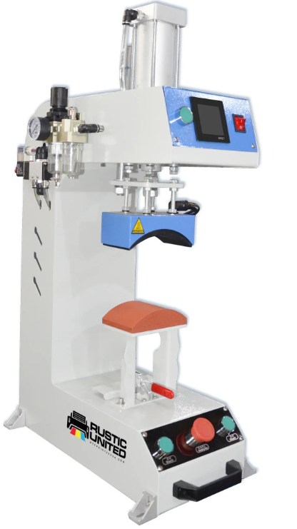 Pneumatic Single Station Hat Heat Press Machine