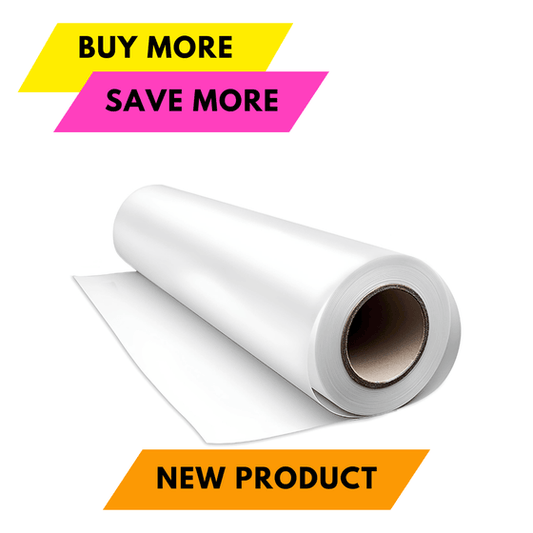 Single Matte Smart Peel - High-Quality DTF FILM - 24" X 328 Feet
