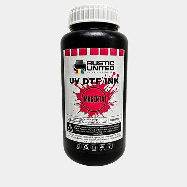 UV DTF Printer Magenta Ink - 1 Liter