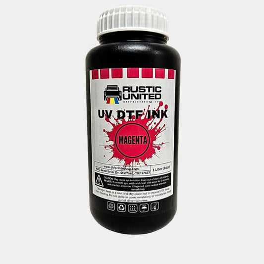 UV DTF Printer Magenta Ink - 1 Liter