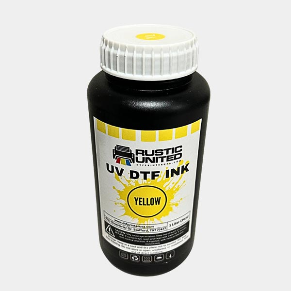 UV DTF Printer Yellow Ink - 1 Liter