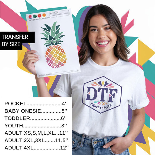 DTF Transfers By Size