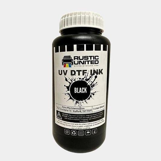 UV DTF Printer Black Ink - 1 Liter