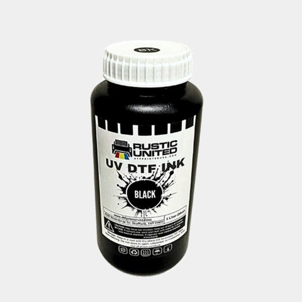 UV DTF Printer Black Ink - 1 Liter