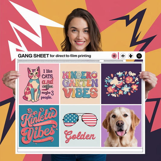 Upload DTF Gang Sheets